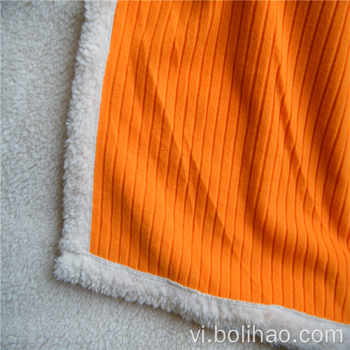 Shu Velveteen và Antipilling Fleece Chăn composite